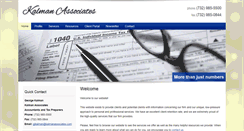 Desktop Screenshot of kalmanassociates.com